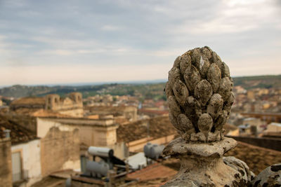 High angle view of cityscape