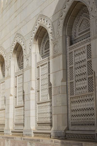 Interior of building