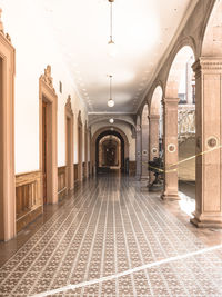 View of corridor in building