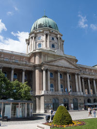 Low angle view of building against sky