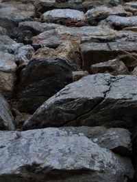 Full frame shot of rocks