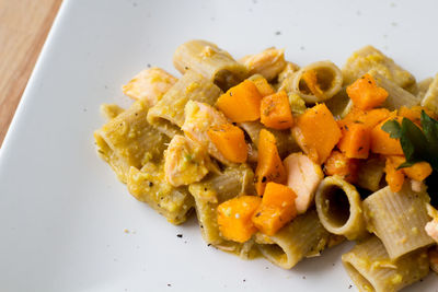 Close-up of food in plate