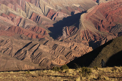 Aerial view of landscape