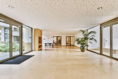 Interior of building