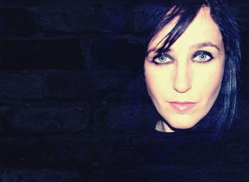 Portrait of young woman