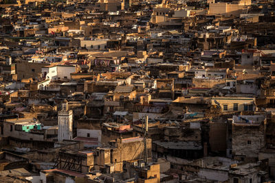 Aerial view of city