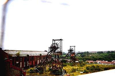 Built structure against clear sky