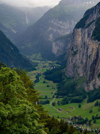 Scenic view of mountains