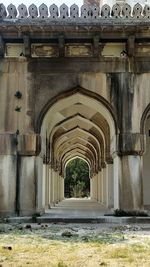 Interior of old building