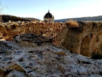 View of temple against sky