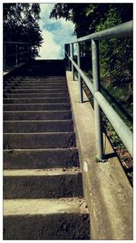 Low angle view of stairs