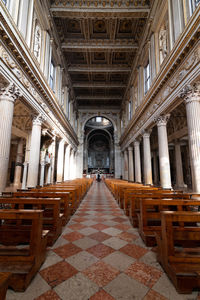 Corridor of building