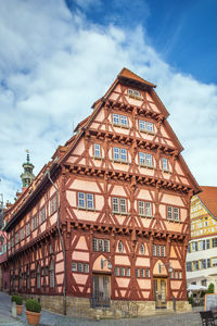 Old town hall is the most beautiful building in esslingen am neckar, germany. back view