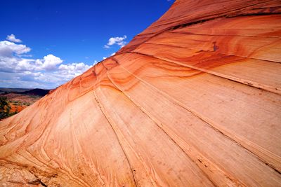 View of rock formation