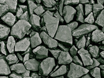Full frame shot of pebbles
