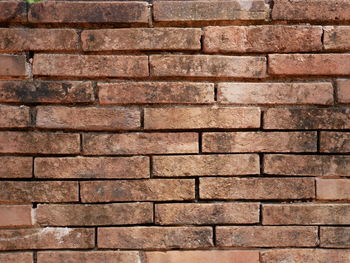 Full frame shot of brick wall