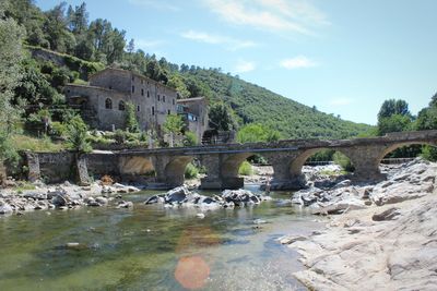 Bridge over river