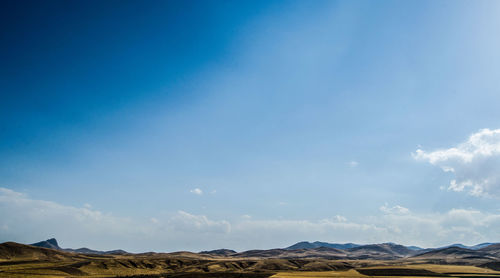 Panoramic view of landscape against sky