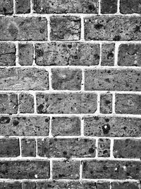 Full frame shot of brick wall