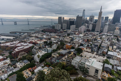 Aerial view of cityscape