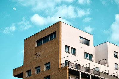 Low angle view of building against sky