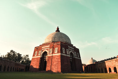 View of historic building against sky