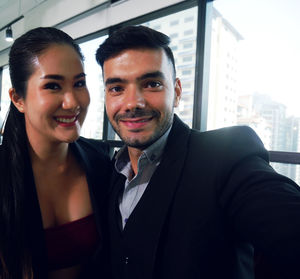 Portrait of a smiling young man