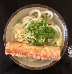 Close-up of food in bowl on table