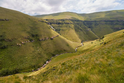 The spectacular views of drakensberg