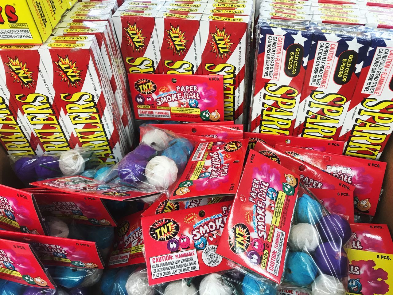 Firework sale