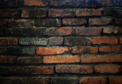 Full frame shot of brick wall