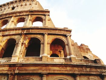 Low angle view of a temple