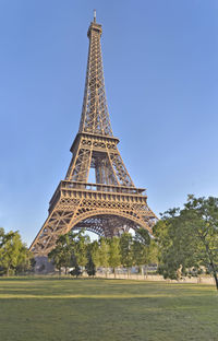 View of historical tower against sky