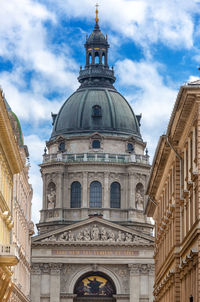 Low angle view of cathedral against sky