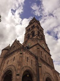 Low angle view of historical building against sky