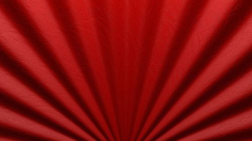 Full frame shot of red curtain