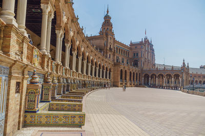 View of historic building against sky