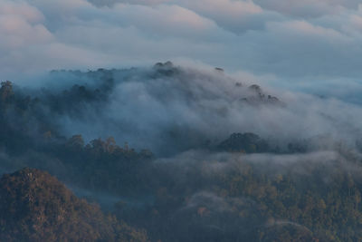 Scenic view of cloudscape against sky