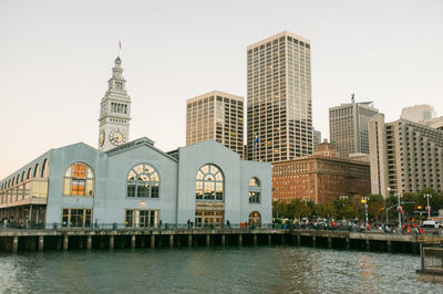 Buildings in city