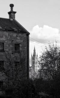 View of bell tower against sky