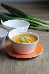 Close-up of coffee cup