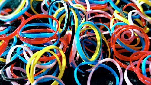 Full frame shot of colorful balls