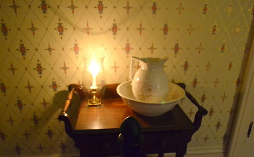 View of tea in kitchen