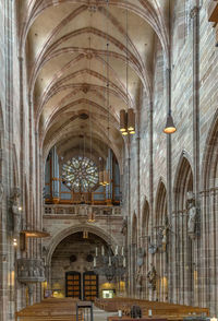 Interior of historic building