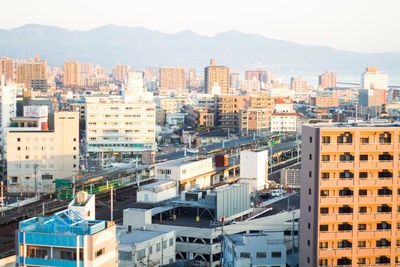 Cityscape against sky