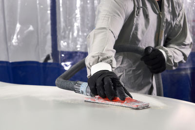 People working on table