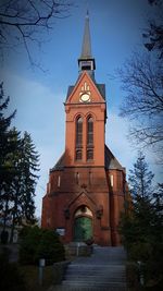 Clock tower against sky