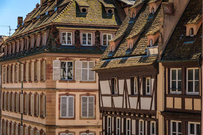 Low angle view of old building