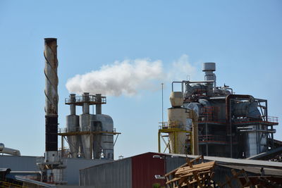 High angle view of industrial building