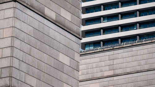 Low angle view of modern building